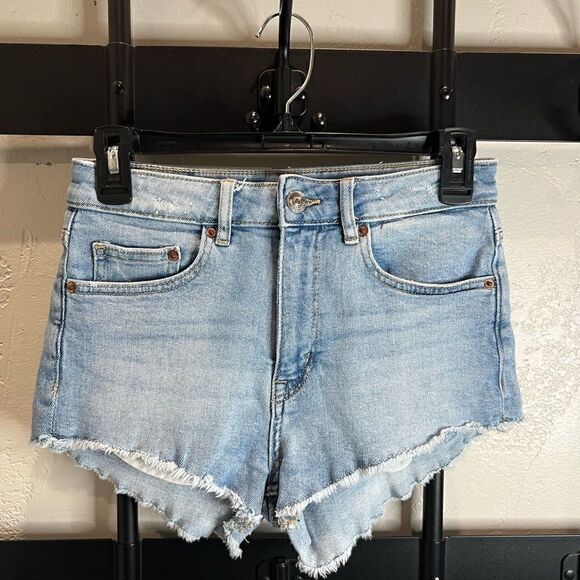 Divided by H&M short jean shorts light denim size 4 - Picture 4 of 14